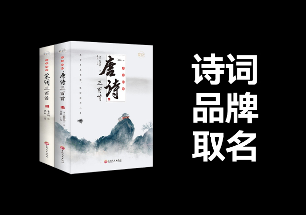 從詩詞中取品牌名字：古韻今風，詩意盎然